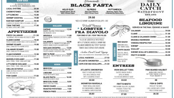 The Daily Catch Waterfront menu