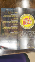 Deli Belly menu