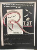 Rheta's Market menu