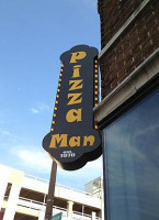 Pizza Man outside