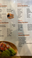 Straw Hat Poke menu