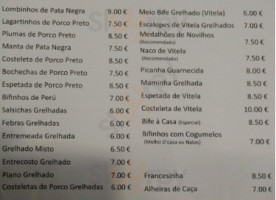 Bojangles menu