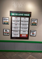 Wingstop menu
