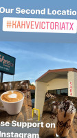 Kahve Coffee outside