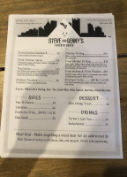 Steve And Benny's Chicken Shack menu