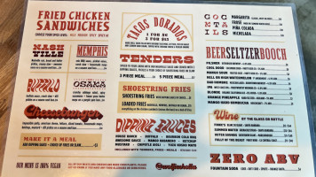 Wolfie's Nashville Hot Chicken menu