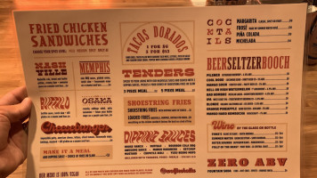 Wolfie's Nashville Hot Chicken menu
