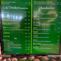 The Beanhead Brothers menu