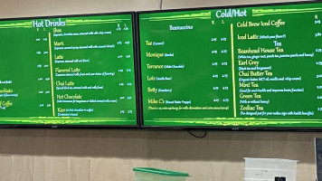 The Beanhead Brothers menu
