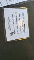 The Lake House Kitchen menu