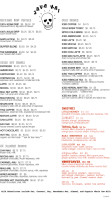 Java Kai Coffee Roasters menu