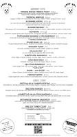 Java Kai Coffee Roasters menu