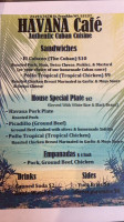 Java Kai Coffee Roasters menu