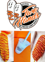 Two Hands Corn Dogs drink