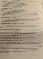 Papa John's Pizza menu