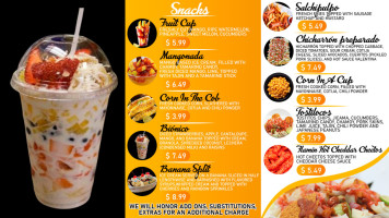 Ritchies menu