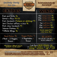 Debbie's Convenience Store Soul Food menu