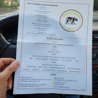Mac'n Cheese Shop menu