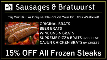 The Old Fashioned Butcher Shoppe Of Newburgh menu