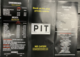 The Pit Bbq Grille And Catering On High Street menu
