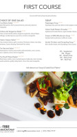 True Cuisine Catering menu