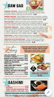 Mr. Pulpo Seafood Grill menu