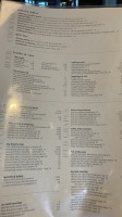 The Woodall menu
