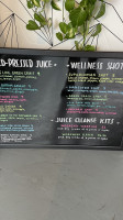 Roots Craft Juice menu
