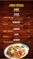 Santo Taco menu