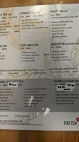 Tiki Tea menu