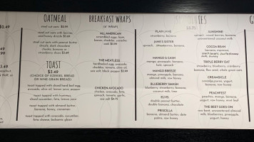 Rice Bowl Cafe menu