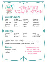 Iced Bakery menu