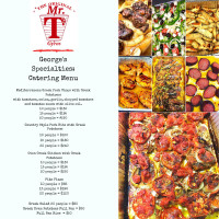 Mr T's Gyros menu