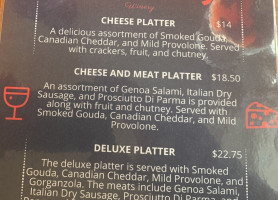 Casual Friday Wines menu