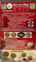 Freaking Good Pizza menu