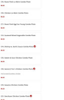 King Wok menu
