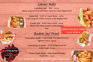 Get Crackin' menu