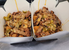 Fat Boy's Vegan Burgers food