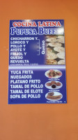 Cocina Latina menu