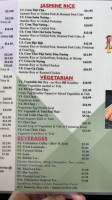 Vietnam Bistro menu