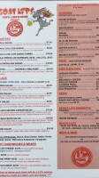 Cafe Herrera menu