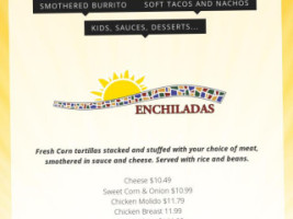 Cafe Mexicali menu