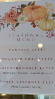 Whipped Bakery Cafe menu