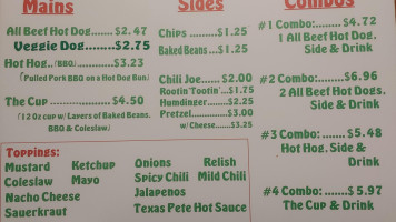 Taqueria El Rincon menu