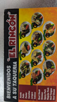Taqueria El Rincon menu