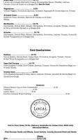 Sotto Via menu