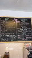 Vestation Urban Organic Kitchen menu