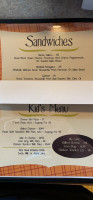 Bella's Pizzeria menu