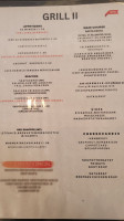 Grill Ii menu