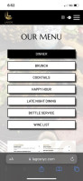 TSQ Brasserie menu